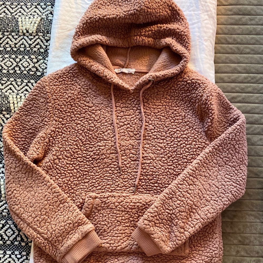 Pink Teddy Bear Hoodie